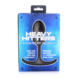 Heavy Hitters Plug silicone Hitters M 13 x 3.8cm - Poids 160gr